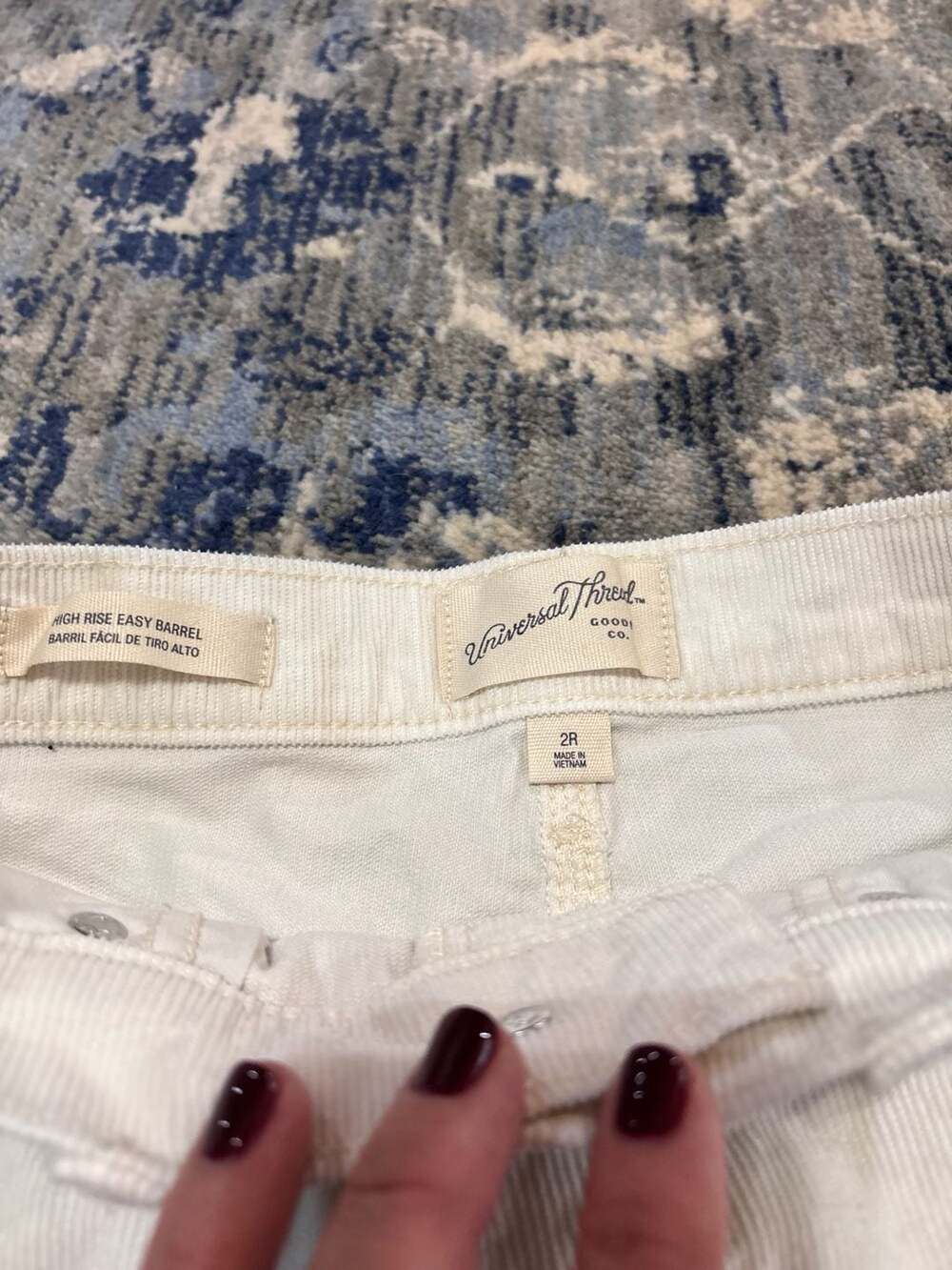 Universal Thread High Rise Easy Barrel Size 2R Off - Picture 3 of 5